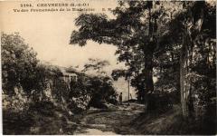 Chevreuse Vue des Promenades de la Madeleine France à Chevreuse