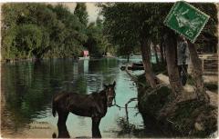 Villennes s Seine L'abreuvoir France -
													78 Yvelines
												
