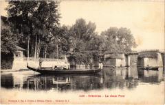 Villennes s Seine Le vieux Pont France -
													78 Yvelines
												