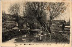 Saint-Aignan Ruisseau de Traine-Feuille France