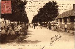 Le Camp du Ruchard L'Avenue de Tramont et le Jardin France