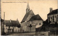 Notre-Dame d'Oe La Place et l'Eglise France