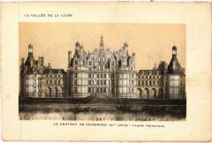 Chambord Le Chateau, facade principale France