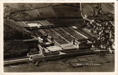 Villandry Vue aerienne France à Villandry