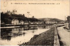 Veretz Vue d'ensemble prise de la Rive droite France