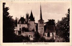 Veretz Le Chateau et l'Eglise France