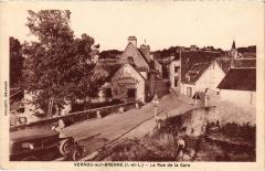 Vernou La Rue de la Gare France