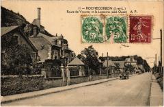 Rochecorbon Route de Vouvray et La Lanterne France à Rochecorbon
