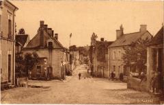 Le Petit Pressigny Rue principale et route France au Petit-Pressigny