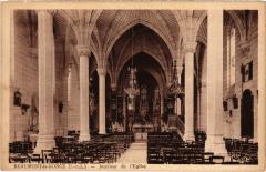 Beaumont la Ronce Interieur de l'Eglise France