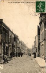Saint-Epain Rue principale France