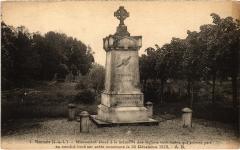 Monnaie Monument eleve a la memoire France à Monnaie