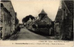 Esvres L'Eglise, Route de Barbeneuve France à Esvres
