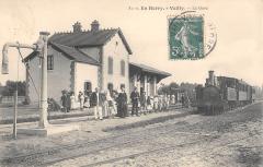 En Berry - Vailly - La Gare - Train -
													18 Cher
												