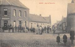 Inchy - Rue De Troisvilles - cliché rare à Inchy