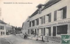 Trilbardou - Cafe Restaurant Reaume - cpa rare à Trilbardou