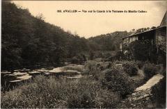 Avallon Vue sur le Cousin France à Avallon