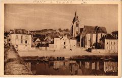 Pont-sur-Yonne Bord de l'Yonne France à Pont-sur-Yonne