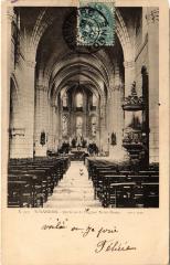 Tonnerre Interieur de l'Eglise Notre-Dame France à Tonnerre
