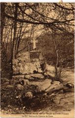 La Pierre Qui Vire La Iii Station du Chemin de Croix France