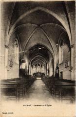 Flogny Interieur de l'Eglise France