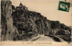 Avallon La Rue des Deux-Cousins France à Avallon