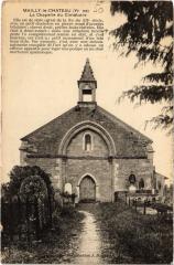 Mailly-le-Chateau La Chapelle du Cimetiere France