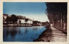 Ravieres Pont du Canal,quai Nord France