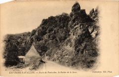 Environs de Avallon Route de Pontauber France à Avallon