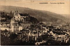 Tonnerre Vue prise des Barres France à Tonnerre