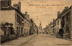 Cheroy Rue de l'Hotel de Ville France