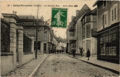 Saint-Florentin La Grande Rue France à Saint-Florentin