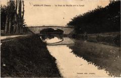 Accolay Le Pont du Moulin sur le Canal France -
													89 Yonne
												