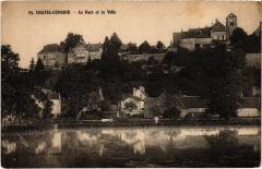 Chatel-Censoir Le Port et la Ville France