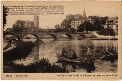 Auxerre Vue prise des Bords de l'Yonne France à Auxerre