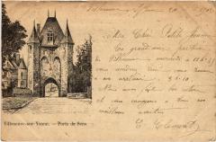 Villeneuve-sur-Yonne Porte de Sens France à Villeneuve-sur-Yonne