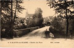 Saint-Martin-sur-Ouanne Entree du pays France à Ouanne