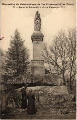 La Pierre-qui-Vire Statue de Saint-Marie France