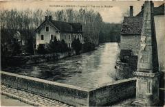 Noyers-sur-Serein Vue sur la Riviere France à Noyers