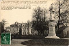 Sens Le Square Jean Cousin et la Caisse d'Epargne France