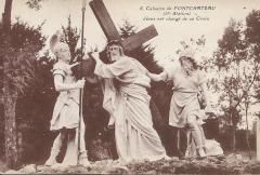 Calvaire de Pontchâteau - IIe Station - Jésus est chargé de sa croix à Pontchâteau