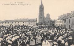 Le Folgoet - La Procession - Benediction De Monseigneur Duparc au Folgoët