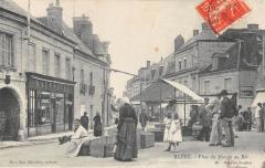 Blere - Place Du Marche Au Ble à Bléré