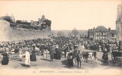 Avranches - Le Marche Aux Bestiaux à Avranches