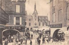 Libourne - Un Coin Du Marche à Libourne