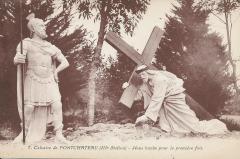 Calvaire de Pontchâteau (IIIe Station) - Jésus tombe pour la première fois à Pontchâteau