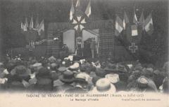 Theatre De Verdure - Parc De La Villesboisnet - Meaux 1917 - Le Mariage D à Meaux