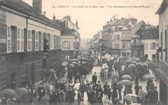 Dreux - Cavalcade Du 25 Mars 1906 - Vue D'Ensemble Prise Rue Saint Martin à Dreux