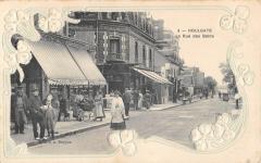 Houlgate - La Rue Des Bains - Cpa Gaufree - Patisserie Five O'Clock à Houlgate