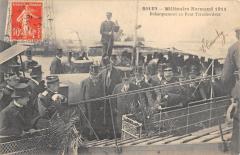 Rouen - Millenaire Normand 1911 - Debarquement Au Pont Transbordeur à Rouen